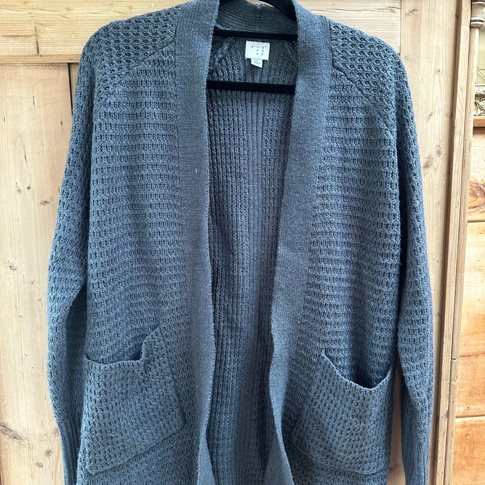 A New Day Grey Knit Sweater